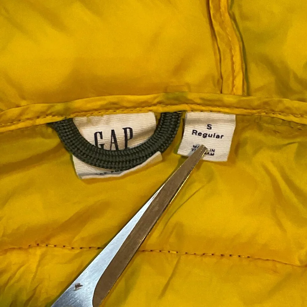 GAP Kids Camo ColdControl Lightweight Puffer Jacket Size Small‎ 6-7